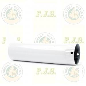 Füstcső Ø120 / 400mm zománcos Fehér, zománcozott acél fi 120 mm