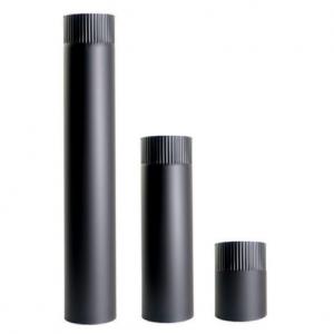 Füstcső Ø120/800 fekete Stebo