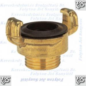 Gardena GYORSCSATLAKOZÓ RÉZ 1" KM BAJONETTZÁRAS