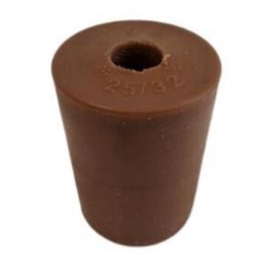 Gumidugó furatos 25x32/35 mm, 10 mm furat mini kotyogóhoz (üvegballon 5l. demizson)