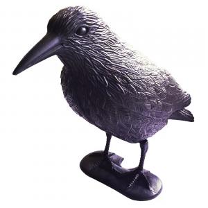Holló műanyag, fekete Galambriasztó varjú