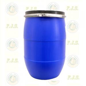 Hordó műanyag 60l kék Sterk csatos bidon 60 liter