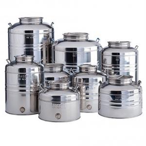 Inox füles kanna 5 l csappal