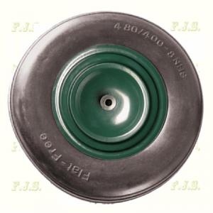 Kerék talicskához TÖMÖR fémfelnis 4.00-8 siklós