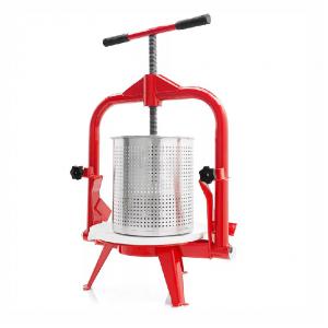Kézi asztali inox gyümölcsprés 9 l