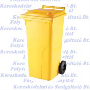 Kuka 120 literes sárga kültéri Kerekes szemetes CE 120 l