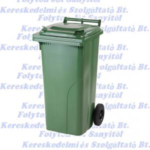 Kuka 120 literes zöld kültéri Kerekes háztartási szemetes CE 120l