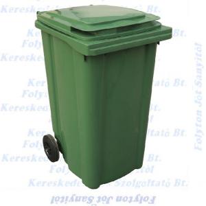 Kuka 240 literes kerekes zöld. kültéri háztartási szelektív szemetes CE 240 l