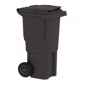 Kuka 60l antracit (fekete) kültéri kerekes háztartási szemetes CE