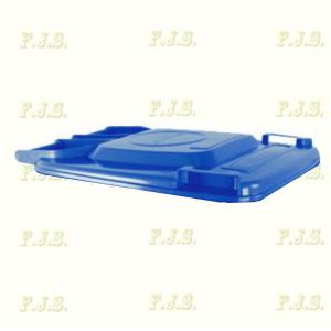 Kukafedél 240l kék háztartási szemetes CE