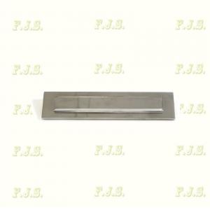 Levélbedobó L 337 340 X 75 mm. natúr alumínium A4-e4