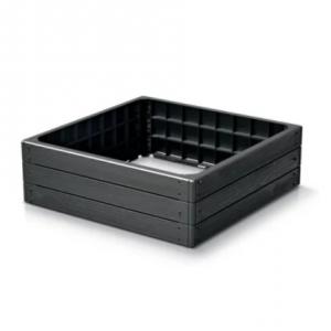 Magaságyás műanyag Base Woody 121L antracit