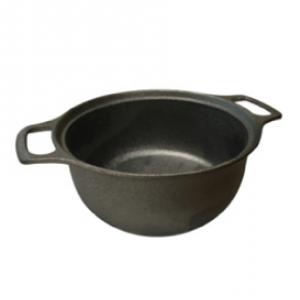 Öntvény lábas Ø 20 x 9 cm, vas 2l