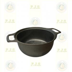 Öntvény lábas Ø 20 x 9 cm, vas 2l Magyar termék