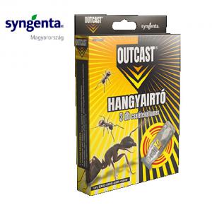 Outcast® hangyairtó csalétekállomás és gél 3db