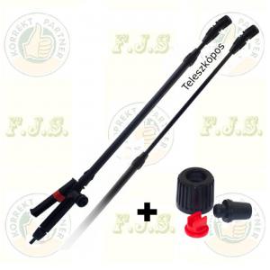 Permetező szár teleszkópos 70 cm-es + markolat