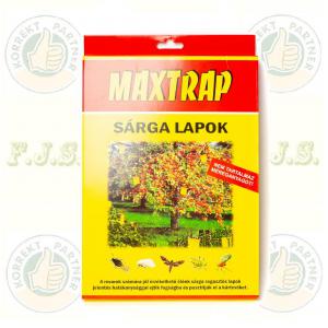 Rovarcsapda sárga lap nagy 10db A4, 17 x 24cm sárgalap