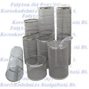 Saválló mustszűrő, törkölybe Ø 250x1000