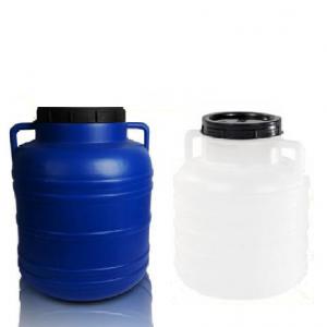 Savanyúságos ballon 5l füles, csavaros tetővel, bidon kék/fehér,  STERK 5 liter