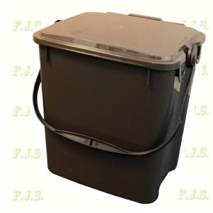 Szelektív 10l BIO komposzt gyűjtő barna Urba