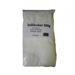Szőlőcukor 0,5kg visszazárható tasakban