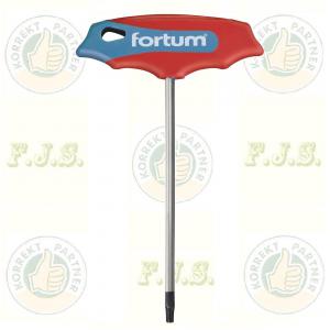 T-kulcs, torx T55, 250mm, ergonomikus fogantyú, 61CrV5, FORTUM