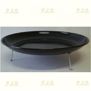 Tűztér hordozható tűzrakó hely Ø58cm. Zománcos, zománcozott