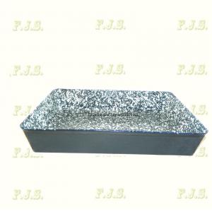 zománcos tepsi 30 x 39 cm., zománcozott