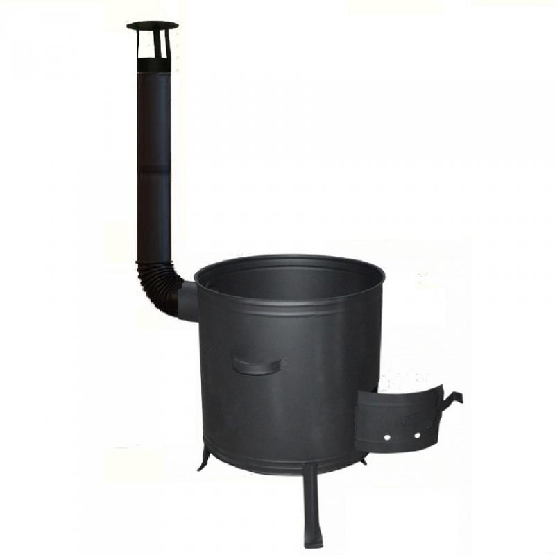 Üstház Ø53 cm készlet (üstház+füstcső szett)