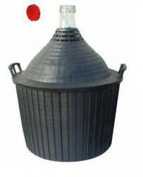 üvegballon 54l. demizson műanyag borítású (boros és pálinkás)