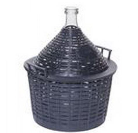 üvegballon 5l demizson műanyag borítású (boros és pálinkás)