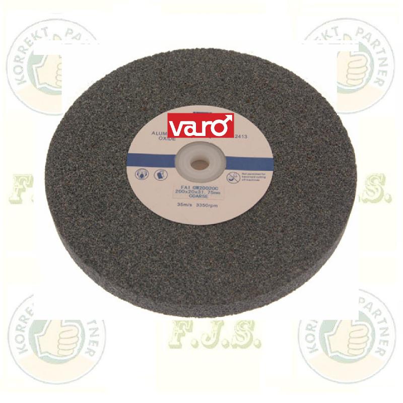 Varo köszörűkorong 150 x 20 x 32/20, 16, 12,7 mm kerámiakötésű, A60 alumínium-oxid