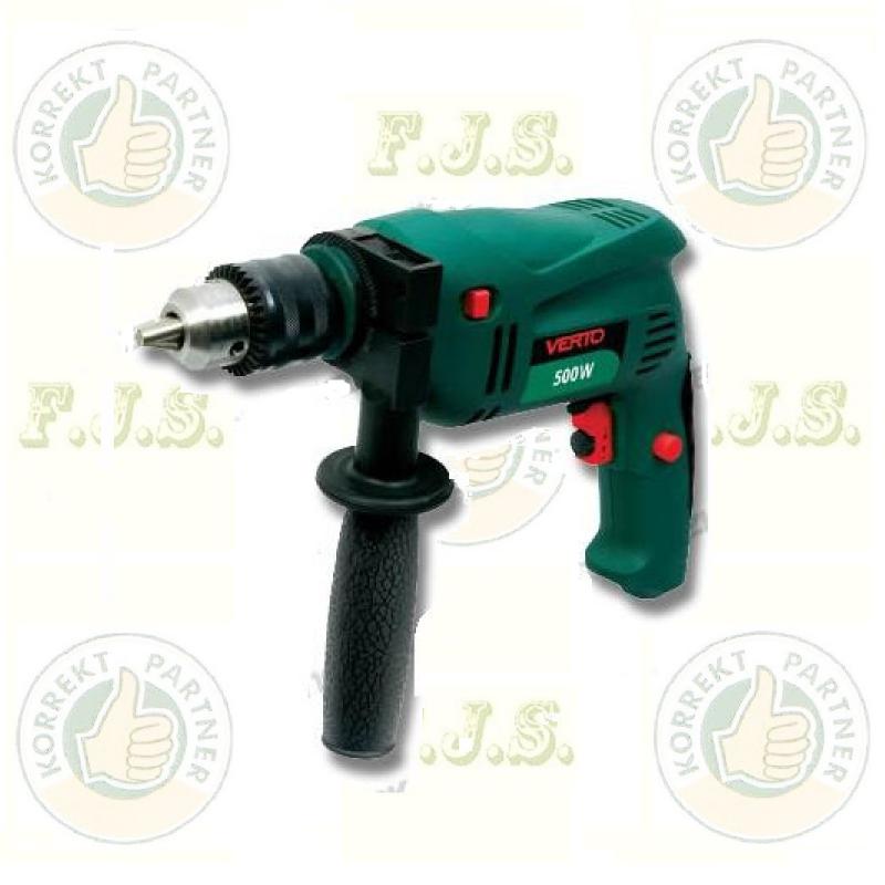 Verto 50G502 Ütvefúrógép 230V, 500W R/L forgás (csomagolás sérült)