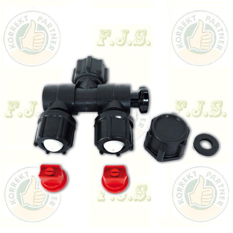 villás fúvóka, műanyag