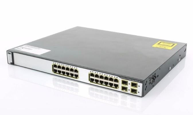 Cisco WS-C3750G-24PS-S (felújított)