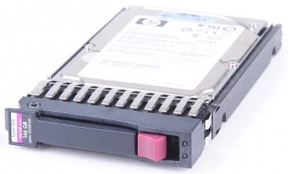 HP 146 GB 10K SAS 2.5” Hot Swap (felújított)