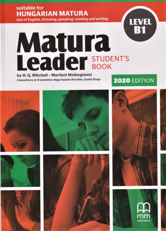 Matura Leader Level B1 Student's Book - Online hanganyaggal