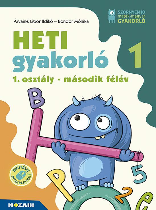 MS-1132 Heti gyakorló 1. osztály II. félév