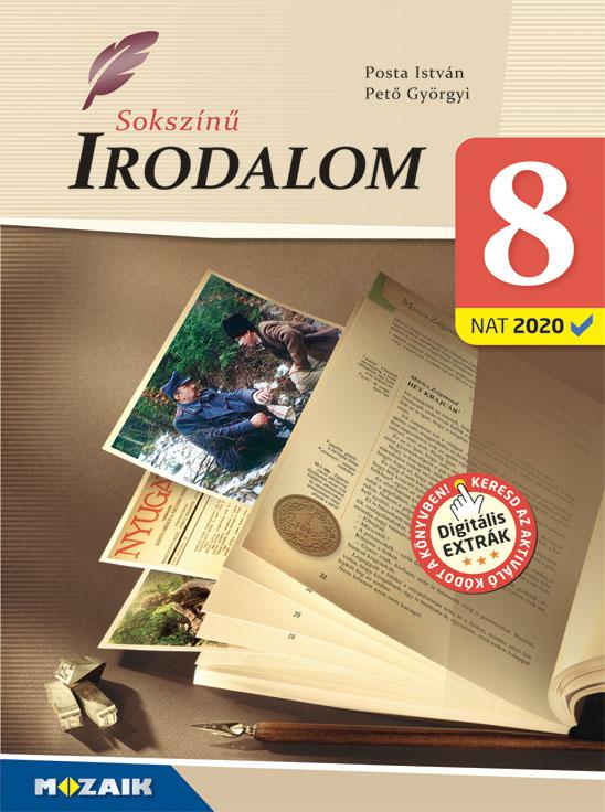 MS-2351U Sokszínű irodalom 8 tankönyv  NAT2020