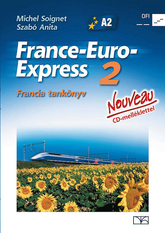 NT-13298/NAT France-Euro-Express 2. francia tankönyv + CD