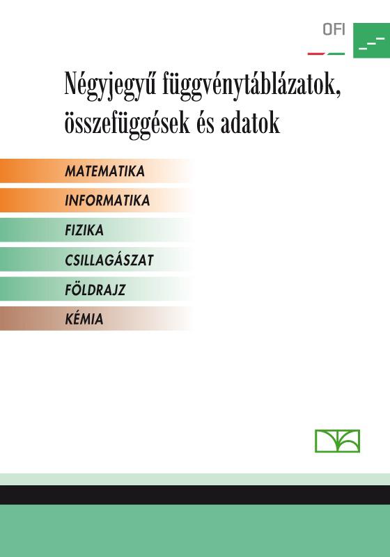 NT-16129/NAT Négyjegyű függvénytáblázatok - Matematika, informatika, fizika, csillagászat