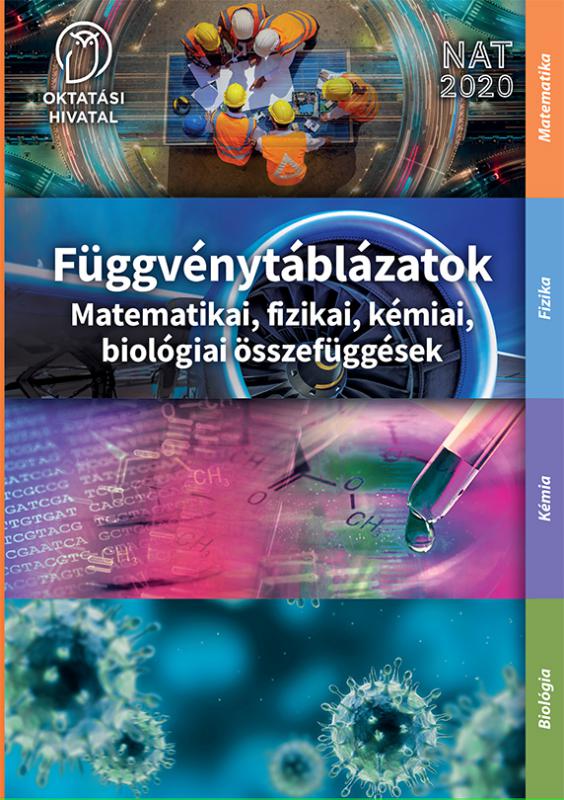 OH-FGV912GY Függvénytáblázatok Matematikai, fizikai, kémiai, biológiai összefüggések