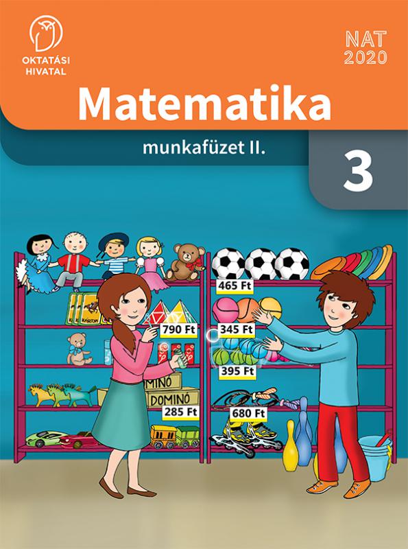 OH-MAT03MA/II Matematika munkafüzet 3. osztályosoknak II. kötet