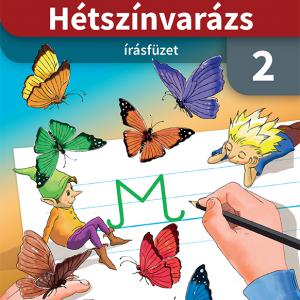 OH-MIR02MB2 Hétszínvarázs írásfüzet 2. évfolyam (Melléklet: Első írásfüzetem a nagybetűkhöz)