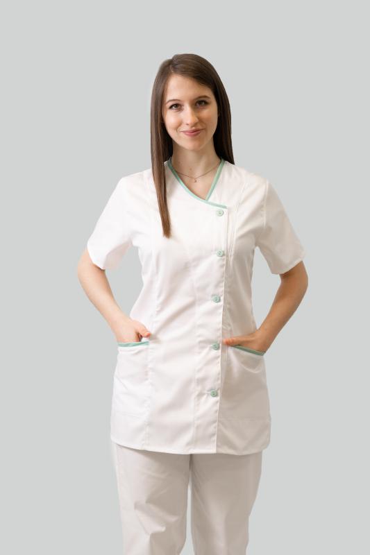 Corso with mint stripe női tunika