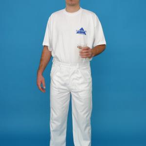 Élelmiszeripari fehér DERÉKNADRÁG