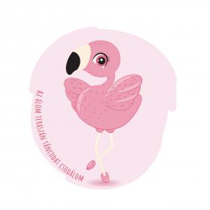 Flamingós Babafürdető szett, AJÁNDÉK mosdókendővel