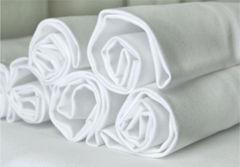 Szauna lepedő fehér 90x150 cm