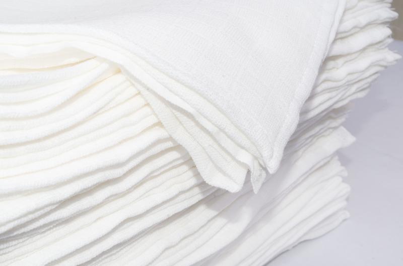 Textilpelenka 75x75cm 5 db/csomag Fehér