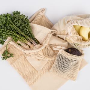 Gyümölcsös/zöldséges vászonzsák (nagy)
